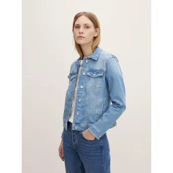 Dámská móda TOM TAILOR® DÁMSKÁ DENIMOVÁ BUNDA- LIGHT BLUE XL