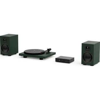 Hi-Fi systém Pro-Ject Colourful Audio System - All-in-one Hi-Fi systém s gramofonem - Satin Green