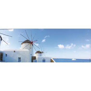 Obklad Koupelnová zádní stěna mySPOTTI aqua Greece 120x45 cm