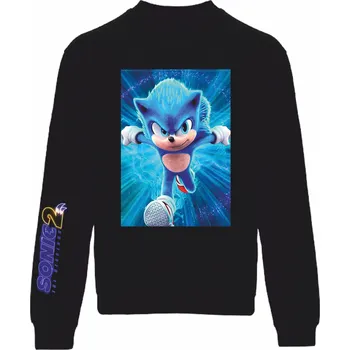 Chlapecká mikina Mikina Ježek Sonic Run Velikost: 122/128 - 6/7let