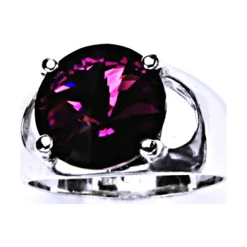 Prsten Stříbrný prsten krystal Swarovski Amethyst - T1188 (Stříbrný prsten se Swarovski krystalem)