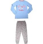 Dívčí pyžamo WOLF S2253B, modrá/šedá