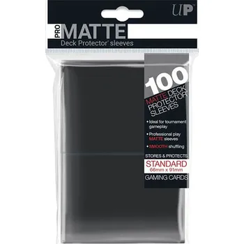 Příslušenství k deskovým hrám Obaly na karty UltraPro Pro-Matte Black 100 ks