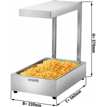 Pec na pizzu G.Gastro Ohřívač pokrmů - pro GN 1/1