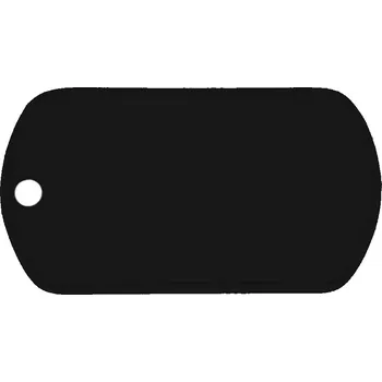 Vojenské psí známky ORIGINÁL USA identifikační známka US Dog Tags černá originál MIL-SPEC