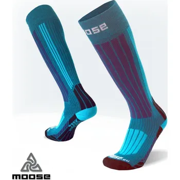 TREK LONG turistické merino podkolenky Moose