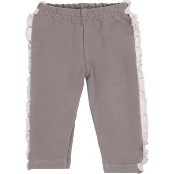 Mamatti Kojenecké tepláčky/legíny Louka - šedé, Velikost koj. oblečení 74 (6-9m)