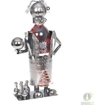 Stojan na víno Kovový stojan - Bowling