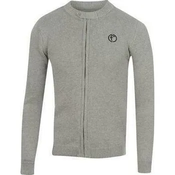 Pánská mikina Firetrap - Full Zip Knit Junior Boys – Grey Marl - 13