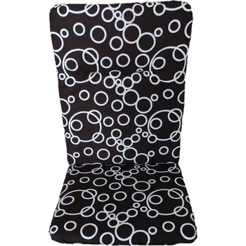 Podsedák Podsedák na zahradní židli Basic - 100 x 50 - bílé kruhy - 100 x 50 cm