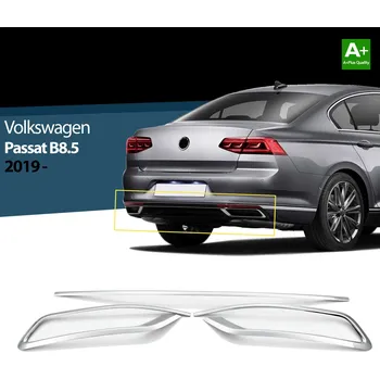 Zadní díl výfuku Nerez zadní difuzory výfuku VW Passat B8,5 2019+