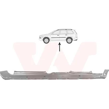 Prah karosérie Nástupní panel VAN WEZEL 5923103