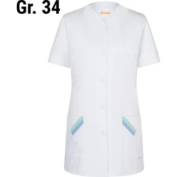 G.Gastro (6) KARLOWSKY | Ladies' Tunic Melanie – Short Sleeve - V‑Neck - Size 34 - Easy‑Care Poly‑Cotton