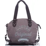 Jennifer Jones Kabelka přes rameno ze silného plátna Canvas šedá 4536