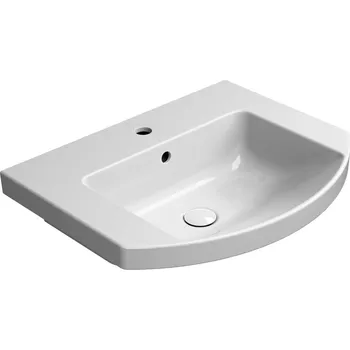 GSI NORM keramické umyvadlo 60x49cm, oblé, bílá ExtraGlaze