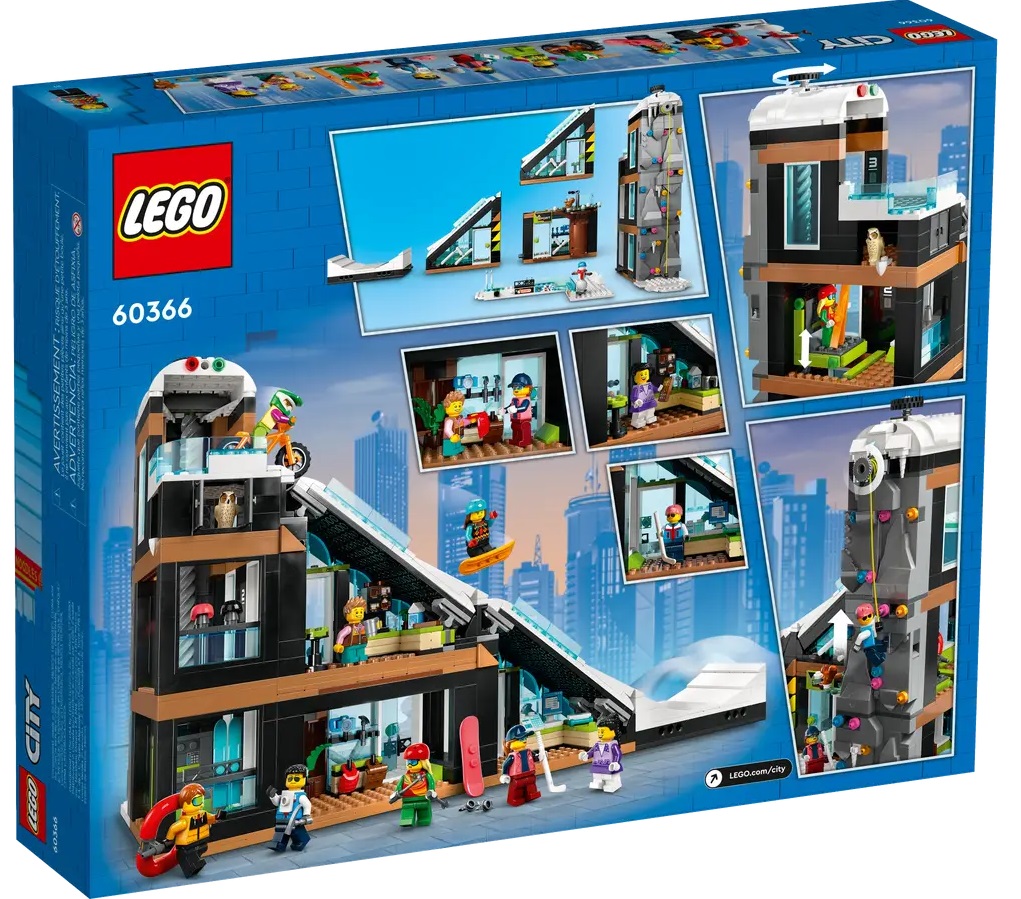 LEGO City 60366 Lyžařský a lezecký areál od 3 699 Kč - Zbozi.cz
