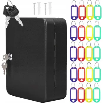 Železářství Uzamykatelná skříňka na klíče i s klíčenkami