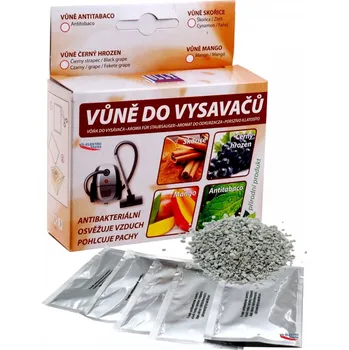 Vůně do vysavače Vůně Černý hrozen JOLLY Granulovaná do sáčku vysavače, 5ks sáčků