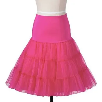 Dámské spodní prádlo krátká spodnice pod krátké společenské nebo svatební šaty - růžová Barva: Růžová, Velikost: M-L