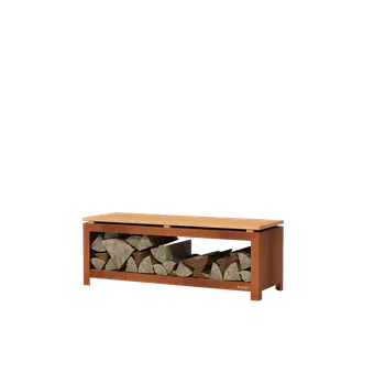 Forno wood storage BHS2.2H lavice s úložným prostorem pro dřevo