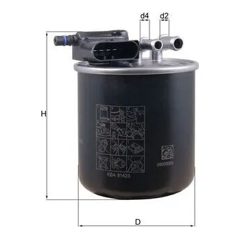 Palivový filtr Palivový filtr MAHLE KL 949