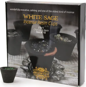 Vonná pryskyřice sada Šalvěj Bílá - Esence očisty a obnovy energie