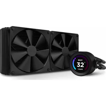 Vodní chlazení NZXT vodní chladič Kraken 280 ELITE / 2x140mm fan / LCD disp. / 6 let