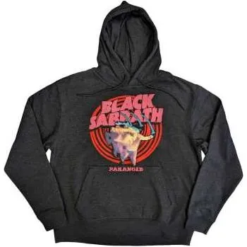 Pánská mikina Merch Black Sabbath: Black Sabbath Unisex Pullover Hoodie: Paranoid (small) S