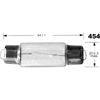 Autožárovka žárovka 12V 21W SV 44x15mm s drátky WAIGEER