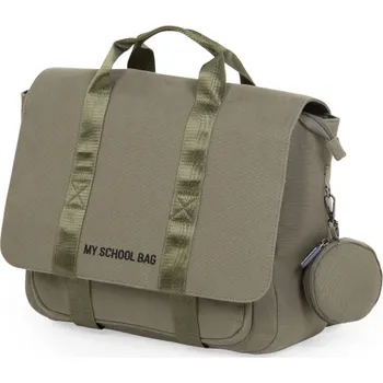 Školní batoh Školní taška Canvas Khaki
