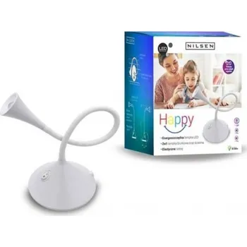 Stojací lampa NILSEN LED stolní lampa HAPPY 2,4W, bílá