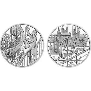 2023 - Stříbrný odražek pětidukátu - Jan Blažej Santini Aichel