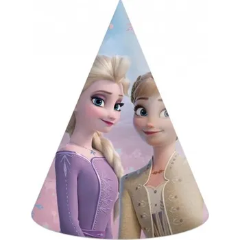 Party dekorace Frozen 2 čepičky 6 ks wind spirit Procos p94058