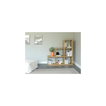 Knihovna FALCO Regál Steve 3x3 dub artisan