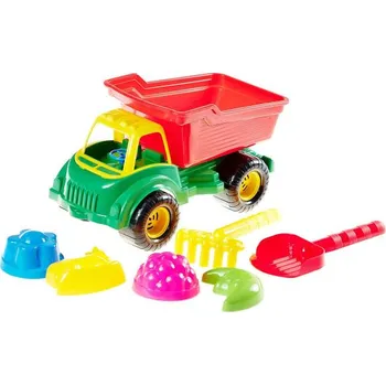 Hračka na písek Sada do písku - auto s formičkami