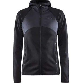 Dámská větrovka Dámská sportovní bunda Craft ADV ESSENCE JERSEY HOOD JACKET W černá 1912467-999000 - XL | UK 10,5 | US 11,5