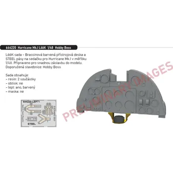 Plastikový model Eduard 1/48 Hurricane Mk.I LööK (HOBBY BOSS)