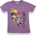 Boinc Dívčí fialové tričko s krátkým rukávem EMA Barva: Fialová, Velikost: 140