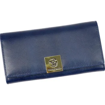 Dámská kožená peněženka Gregorio GS-100 modrá