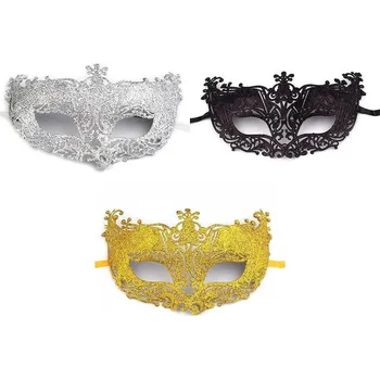 Škraboška na spaní Škraboška s glitry Barva: Zlatá Škraboška 730535