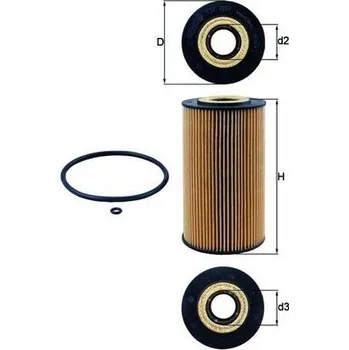 Olejový filtr Olejový filtr MAHLE OX 169D