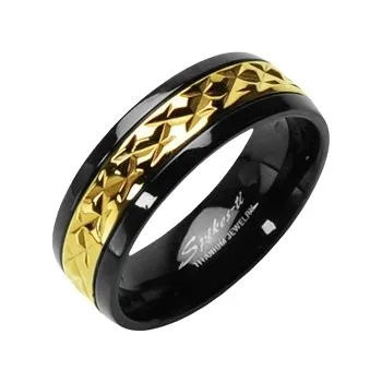 Prsten Titanový prsten R-TI-3743