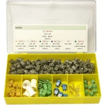 Autožárovka Prodejní box plastové žárovky 24V 159ks EAGLEYE