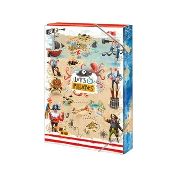 Sešit Argus Školní Box na sešity Let’s be Pirates A5