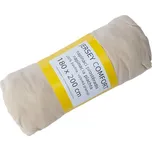 Prostěradlo JERSEY COMFORT, 180 x 200 x 22 cm, 180g/m2, béžové, s gumou, 100% bavlna