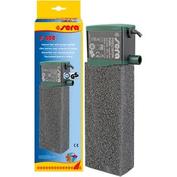 Akvarijní filtr Sera filtr F 400 s regulací výkonu 400 l/h (Sera vnitřní filtr F 400)