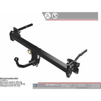 Tažné zařízení Tažné zařízení DS Automobiles DS4 11/2021-> SV 001-525, SVC GROUP