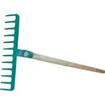 hrábě ocelové 16 zubů, šířká 45,5cm, s násadou 150cm 518025