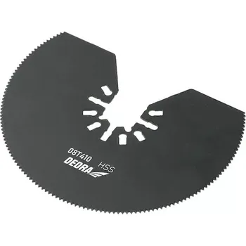 Příslušenství k brusce Dedra 08T410 Půlkruhový kotouč na kov HSS,prům.80mm,zuby 1,25mm