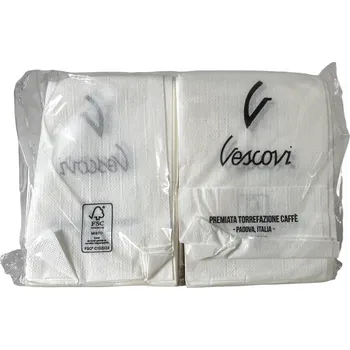 Papírový ubrousek Skládané ubrousky Caffe VESCOVI 200ks v balíčku